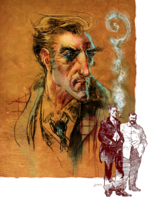 Liam Sharp and Bill Sienkiewica's take on Arthur Conan Doyle's classic detective