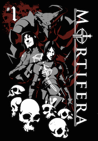 Mortifera comic app #1 cover