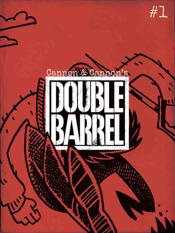 “The design of the reading experience is just as important as the content itself” Cartoonists Kevin and Zander Cannon talk about their digital double header, Double Barrel