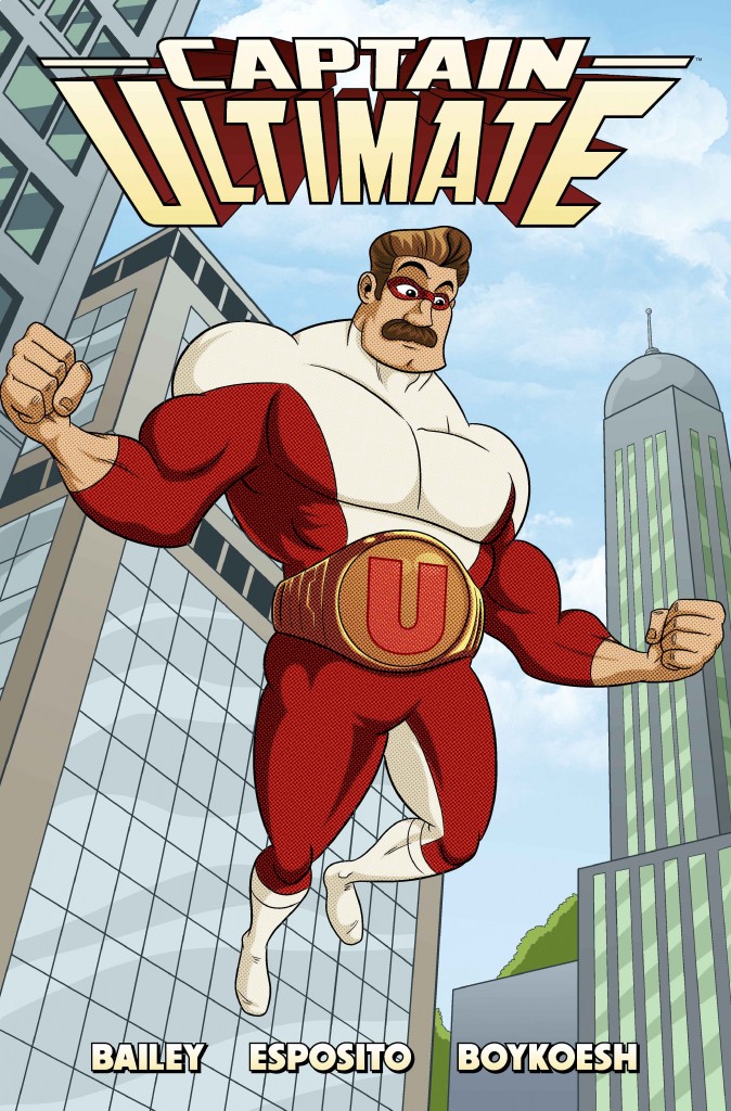 Captain Ultimate 01 cover (Monkeybrain Comics)
