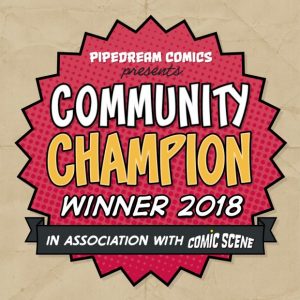 Community Champion 2018 logo
