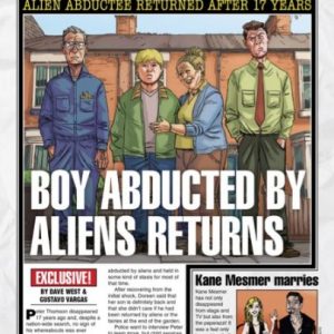 Boy Abducted By Aliens cover