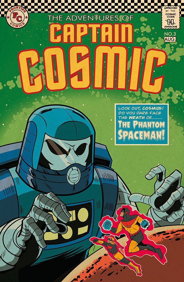 Small Press Spotlight: Chip McFitz: Joint Fever, Captain Cosmic #3 ...