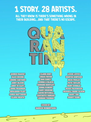 Quarantine Comic cover